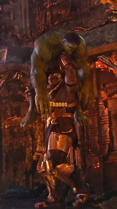 Why couldn't Hulk beat Thanos? #shorts