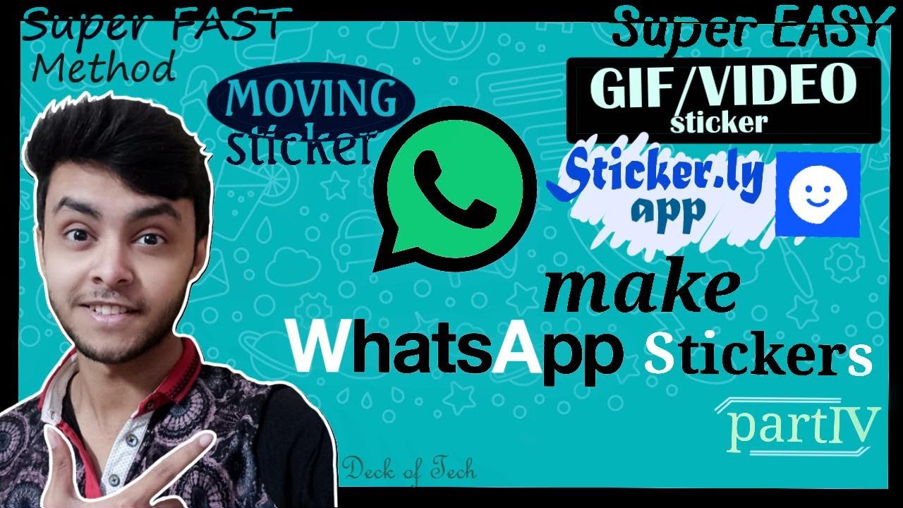 Make moving/animated WhatsApp stickers, Sticker.ly, Part 4, GIF to  sticker