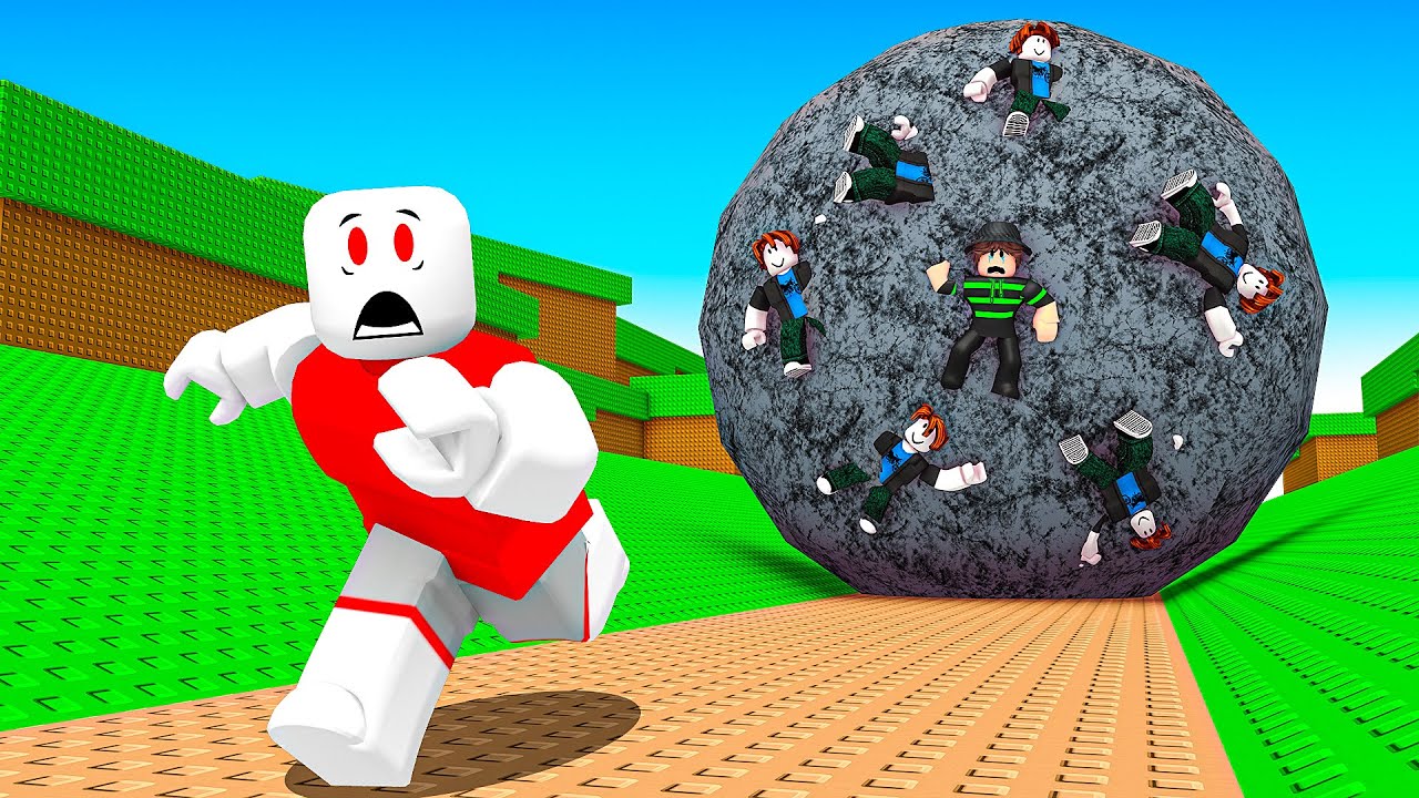 Roblox +1 к скорости побега от камней!
