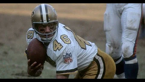 DANNY ABRAMOWICZ NEW ORLEANS SAINTS 1967-1973 (XAV...