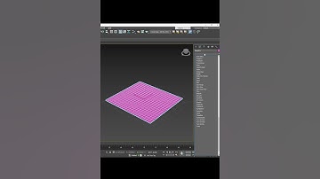 How to make a wavy surface in 3DS Max 2023 #shorts #3dsmax #tutorial #lesson