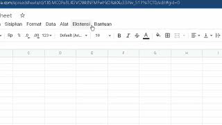 Script Editor Google Spreadsheet Tidak Muncul - Cara Terbaru