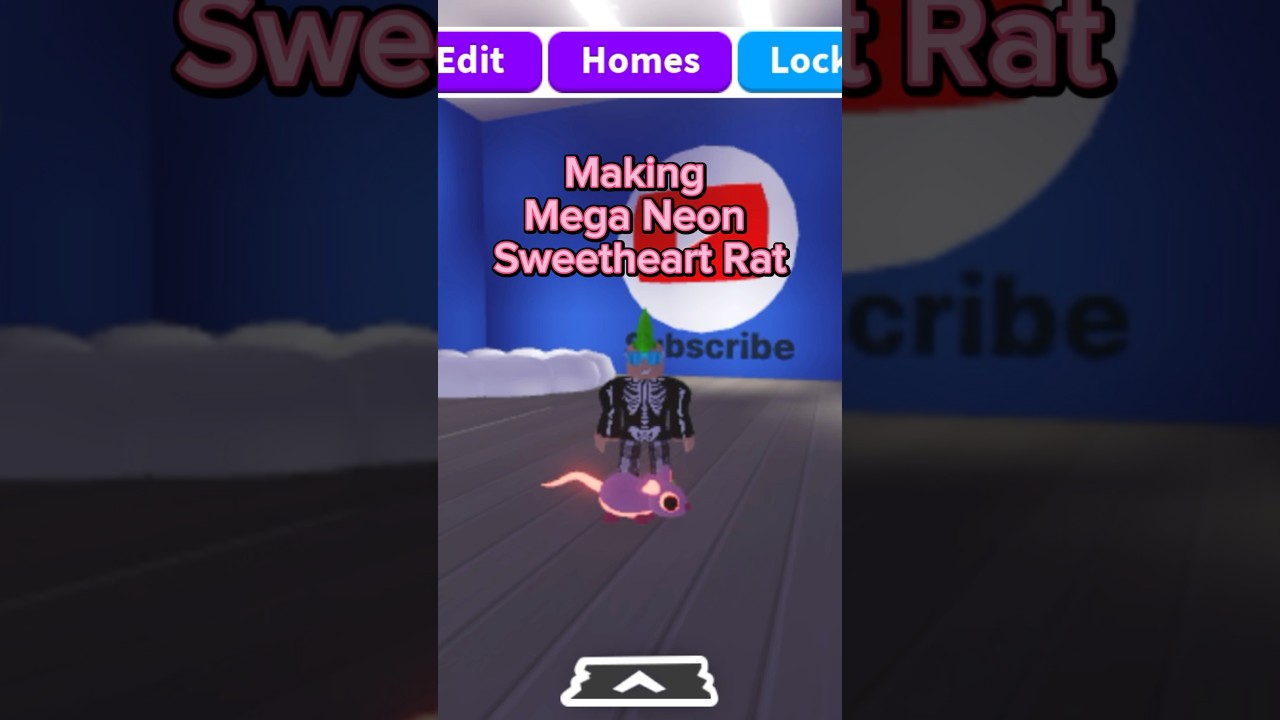 Making Mega Neon Sweetheart Rat!! 