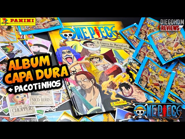 Álbum de Figurinhas One Piece COMPLETO!! 