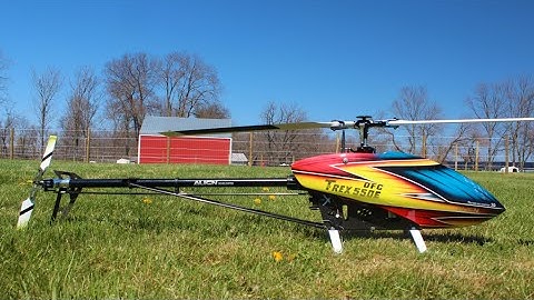 Align T-Rex 550E DFC - Spring Flight
