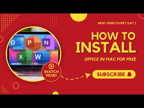 HOW TO INSTALL OFFICE LATEST VERSION IN YOUR MACBOOK