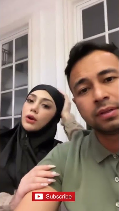 CELINE EVANGELISTA PAKAI HIJAB DI RUMAH RAFFI