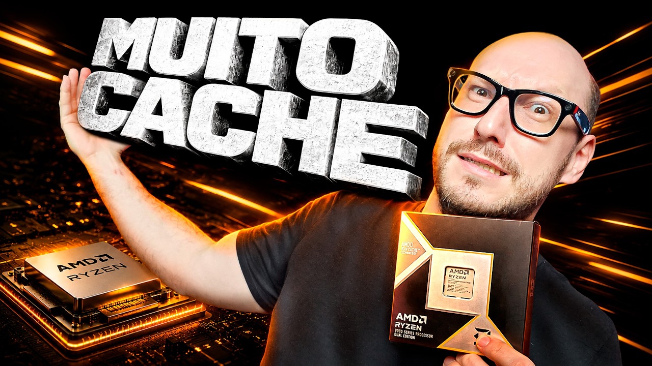Processador de SETE MIL REAIS? AMD Ryzen 9 9950X3D2 Dual Edition