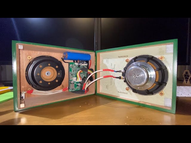 Making A Cigar Box Bluetooth Speaker
