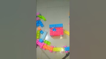 Satisfying DIY/ sofa ASMR Building Blocks Lego block relaxation #asmr#satisfying #shortvideo