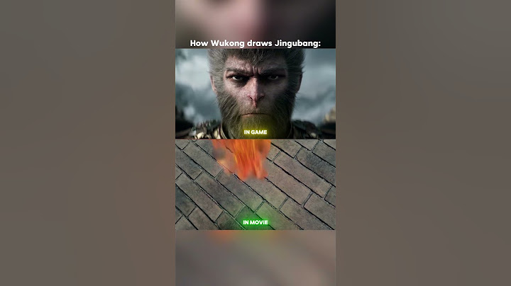 Wukong in Movie vs in Game ☠