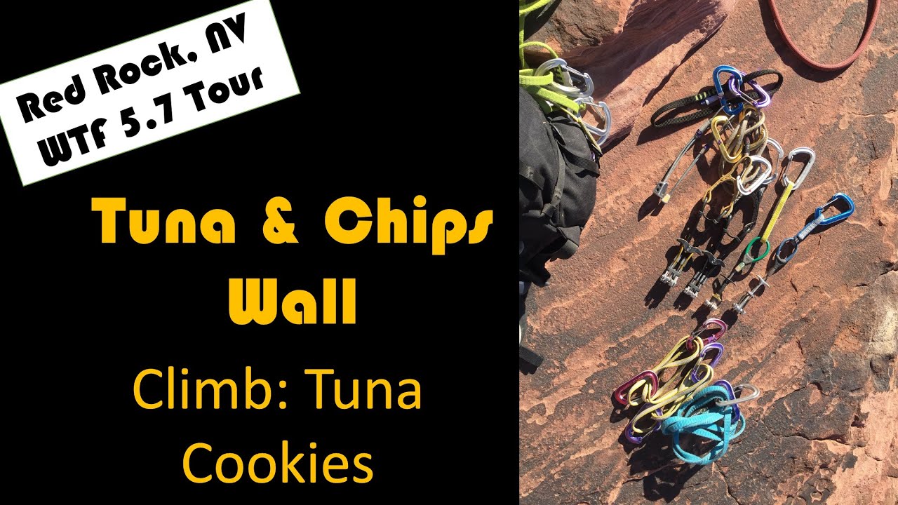 Tuna Cookies - Tuna & Chips Wall - Red Rock Canyon - WTF 5.7 Tour