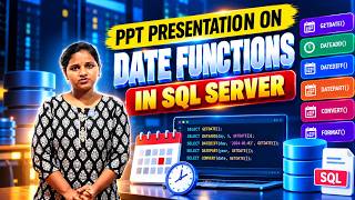 SQL Server Date Functions Explained | GETDATE, DATEADD, DATEDIFF & DATEPART | VCube Hyderabad