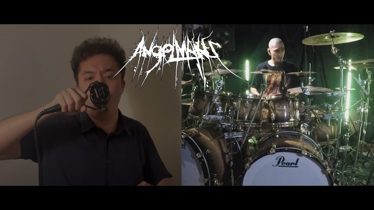 AngelMaker - Vengeance │ Kratos Mou Drum & Derek Chan Vocal Cover