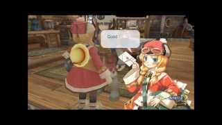 Rune Factory Frontier Gameplay - Day with Anette & Child
