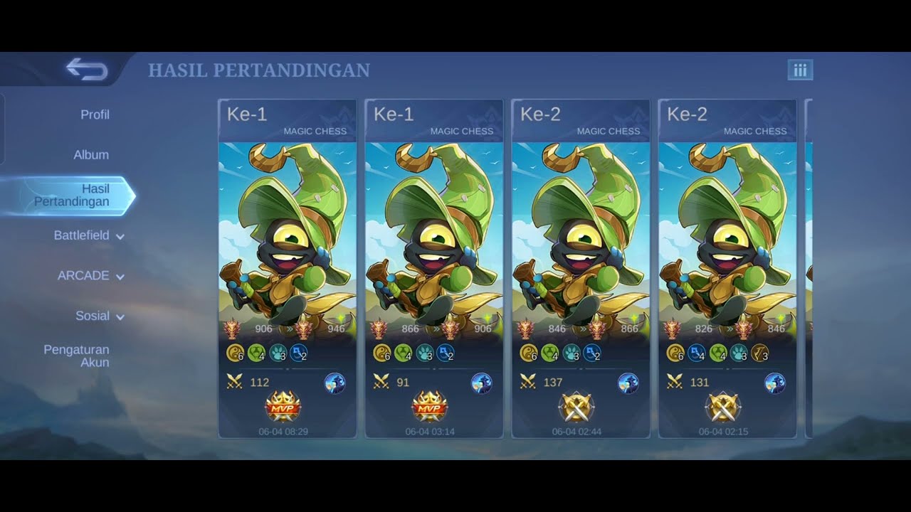 Hero Penentu VS Freya B3 dan Claude B3 "6 Gunner" 