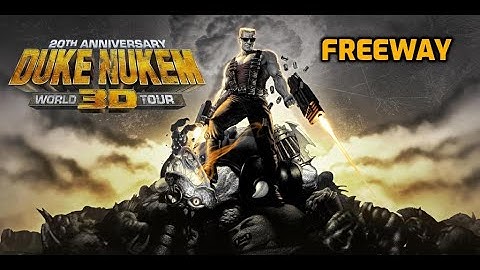 Duke Nukem 3D 20th Anniversary World Tour Playthrough, All Secrets - E3L11 Freeway (Secret Level)