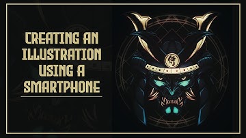 Create Illustration Using Smartphone #5 | Infinite Painter, Infinite Design, Snapseed