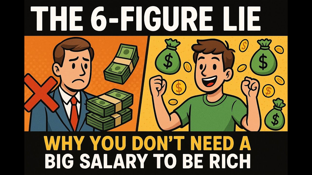 “The 6-Figure Lie: Why You Don’t Need a Big Salary to Be Rich”