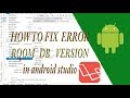 How to Fix Error Room DB version || Tutorial Indonesia 2019
