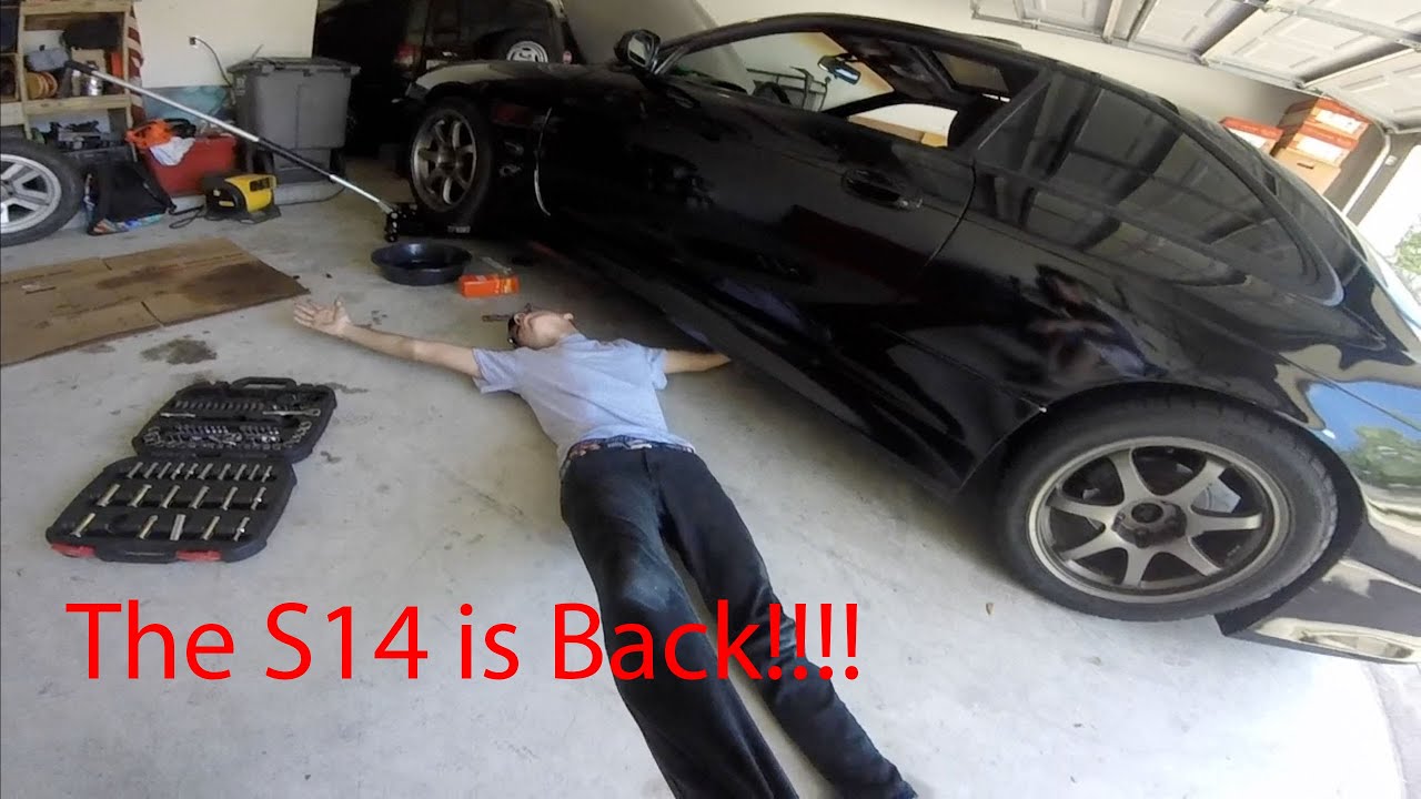 The S14 is back/new fuel filter install