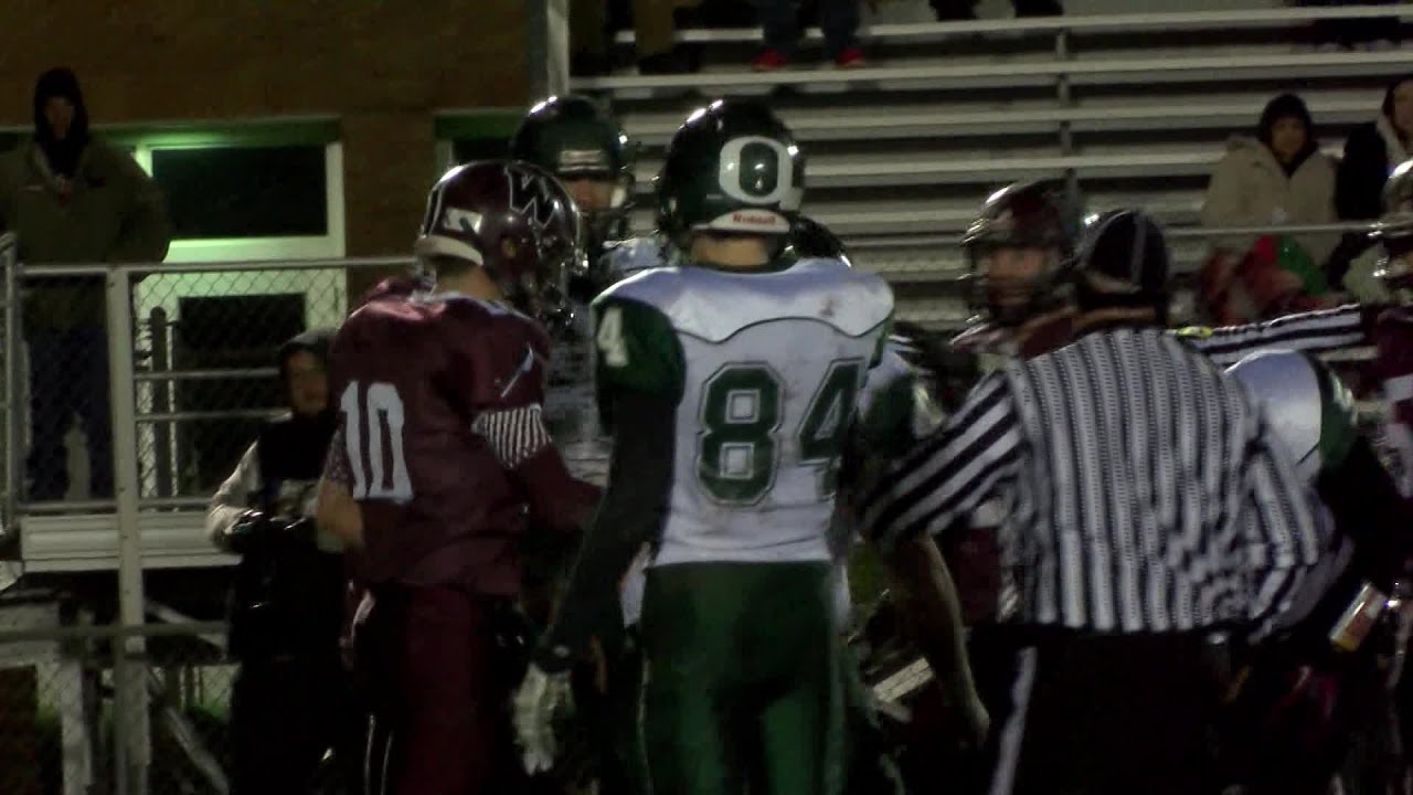 Tyler Roth Winamac BONUS: Winamac advances after defeating Whiting 34-14 - YouTube