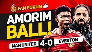 Amorim Ball Arrives Amad Class Again Man United 40 Everton   Fans Forum