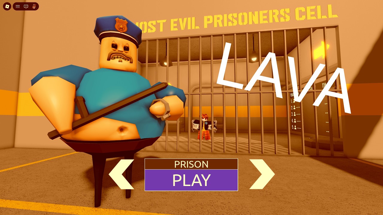ESCAPE FROM THIS PRISON ESCAPEE! | Barry's Prison Run | LAVA!!! | Roblox