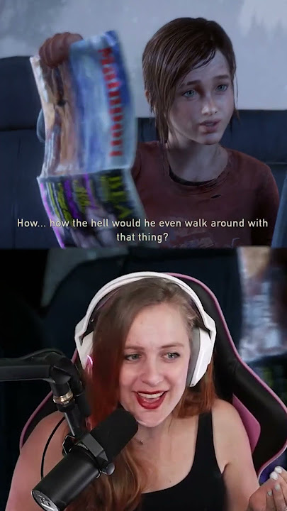 Ellie finds something interesting inside Bill's magazine... 😳