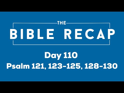 Day 110 (Psalm 121, 123-125, 128-130)