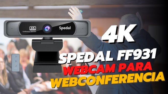 Spedal-Webcam grand angle avec suivi AI, caméra d'ordinateur, FF932, 4K  HDR, USB 3.0, adaptée aux réunions Lapmedicents, conférences, diffusion en  direct - AliExpress