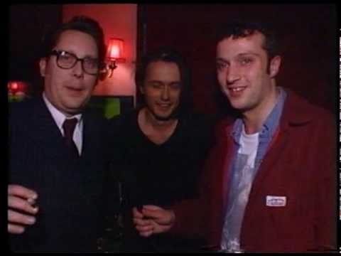 Vic Reeves & Brett Anderson at the 1994 NME Brat Awards
