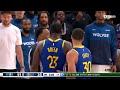Steph Curry babysitting Draymond Green after he got a technical foul 😂
