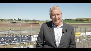 Taupō District Mayor David Trewavas on the ITM Taupō Super400.