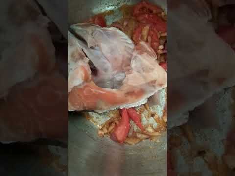 sinigang ulo ng salmon #food #cooking #viralvideos