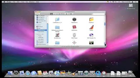 Mac OS X 10.5: The Dock