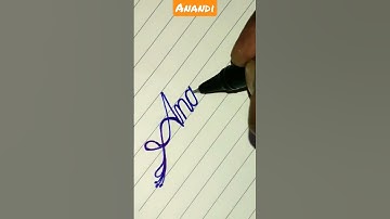 Cursive writing || Name Status video || Public Demand