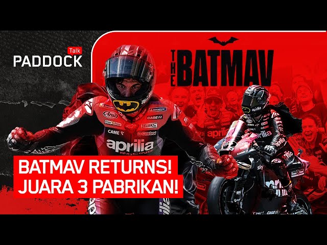 BATMAV RETURNS! JUARA 3 PABRIKAN #americasgp class=