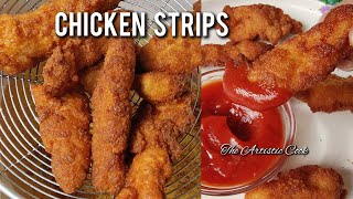 Crispy Chicken Strips/Fillets | Chicken Tenders | Fried Chicken | Make and Freeze Snacks