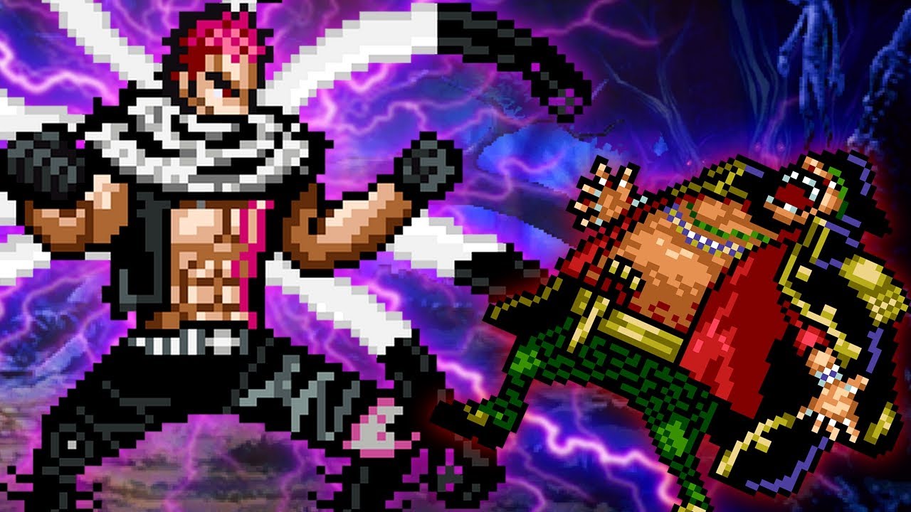 KATAKURI VS BLACKBEARD (2 AKUMAS) - ONE PIECE - MUGEN BATTLE