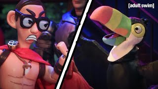 Loopy the Time Loop Toucan | Robot Chicken | adult swim