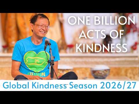 One Billion Acts of Kindness | Chin Yao at Yoga Vidya Satsang | Global Kindness Season 2026/2027