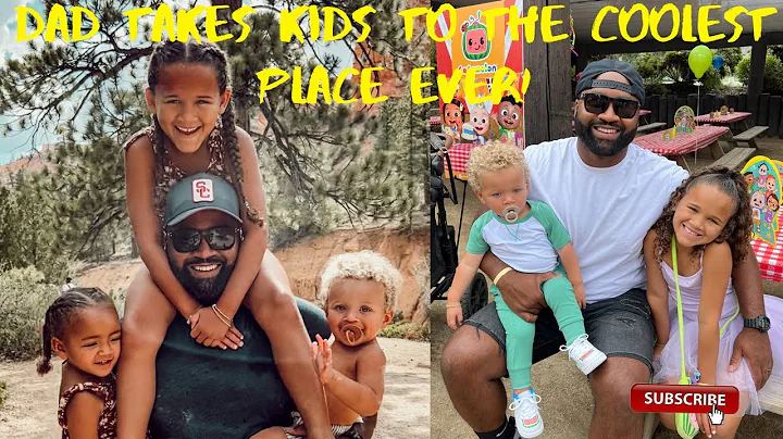 Dad takes kids to the coolest place ever!!!