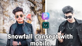 ||PicsArt Snowfall photo editing consept with mobile in Urdu/Hindi snowfall|| screenshot 5