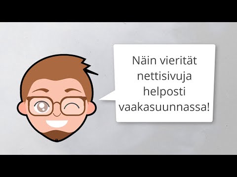 Video: Elämä Vaakasuunnassa