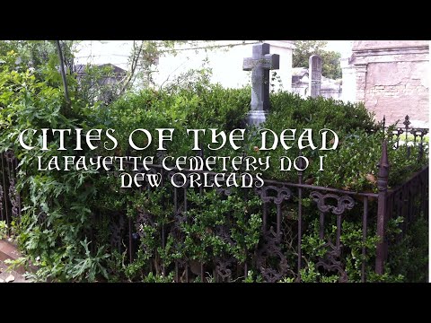 Video: Lafayette Cemetery sa New Orleans