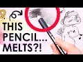 JUST ADD WATER... And your pencil MELTS AWAY?! - Mystery Art Snacks