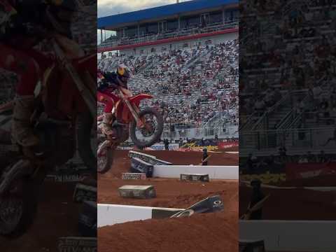 My money is on Aaron Plessinger tonight in the mudd 🔥🔥 #supermotocross #supercrosslive #ap7 #smx