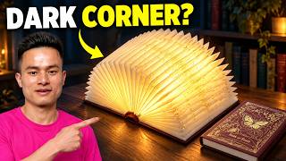 ZBOLE Folding Book Lamp Review - A Unique Light for Book Lovers? #affiliate