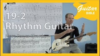 Rhythm guitar Lesson(19-2)  More Power Chords, Muting exercises screenshot 2
